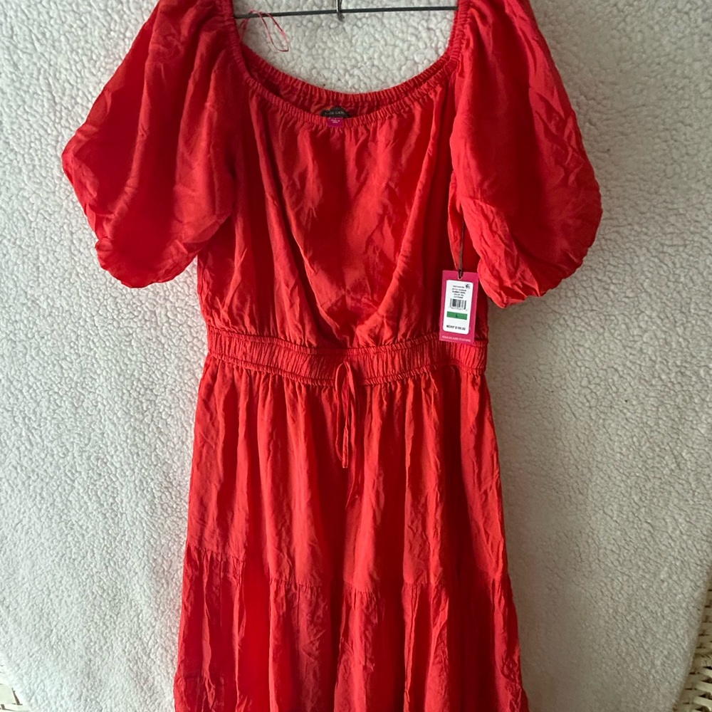 Vince Camuto Cayenne Puff Sleeve Dress